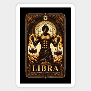 Dark Fantasy Libra Sticker